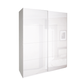 Шафа-купе 2,0x2,1 Белла / Bella Глянець Білий MiroMark BL-20-WB