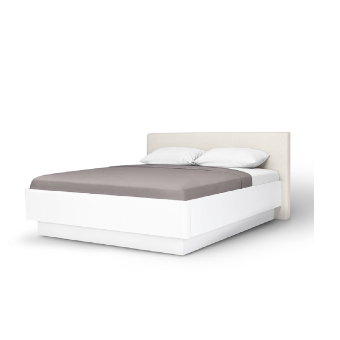 Кровать с подъёмным механизмом 1,6x2,0 Мила / Mila Глянец Белый MiroMark MA-46-WB