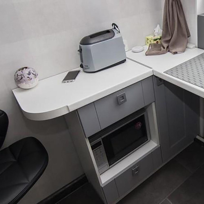 Столешница для кухни закругленная с одной стороны 38 мм MiroMark купить