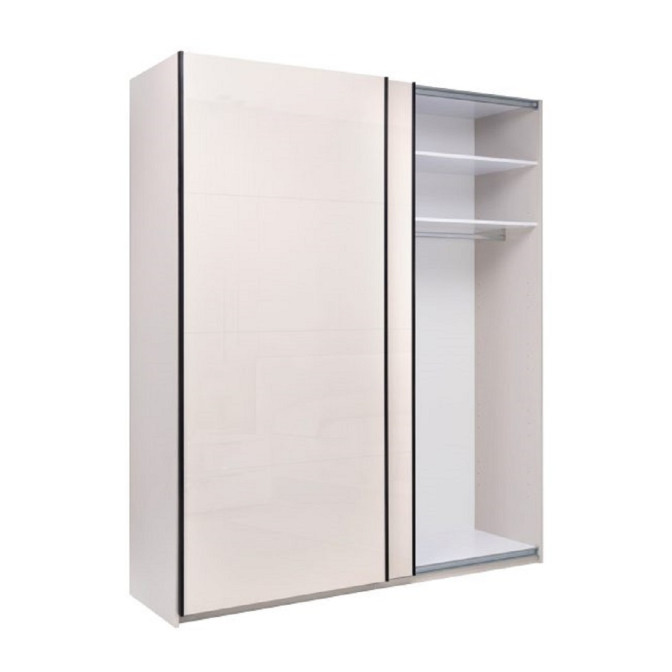 Шкаф-купе 2,0х2,4 Лори / Lory Глянец Кашемир MiroMark LR-85-GC