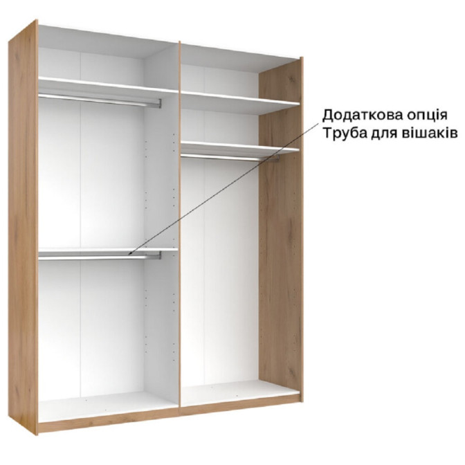 Шкаф-купе 2,0х2,4 Лори / Lory Глянец Кашемир MiroMark LR-85-GC