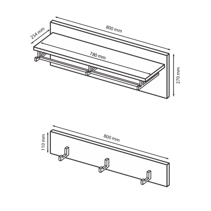 Вешалка Асти MiroMark купить