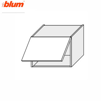 Кухонна секція Міленіум WG верхня 50В/360 1дв Aventos Pro Blum ML-151W/01 MiroMark