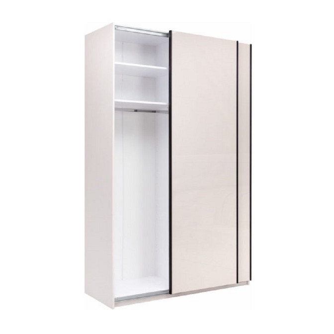 Шкаф-купе 1,5х2,4 Лори / Lory Глянец Кашемир MiroMark LR-83-GC