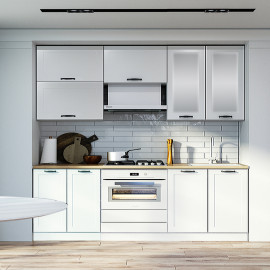 Кухня Винтаж 2,2 м А 900 Витрина Стандарт MiroMark