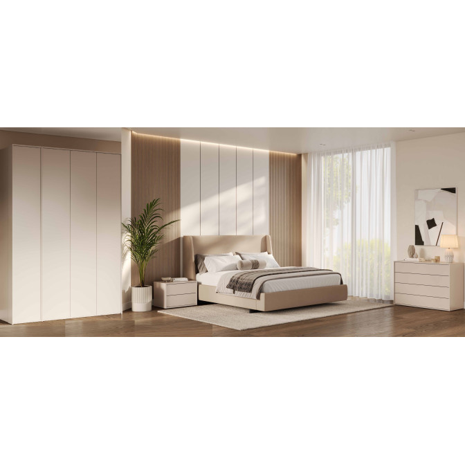 Комплект в спальню 4Дв Бруно / Bruno Кашемир MiroMark