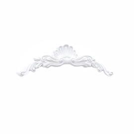 Корона на ліжко 1,6x2,0 Луїза / Luiza Глянець Білий MiroMark LZ-30-WB