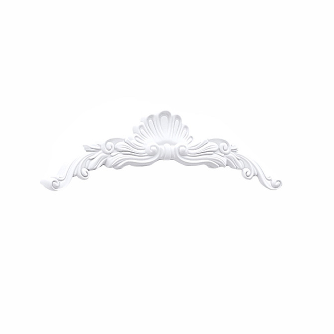 Корона на кровать 1,6x2,0 Луиза / Luiza Глянец Белый MiroMark LZ-30-WB