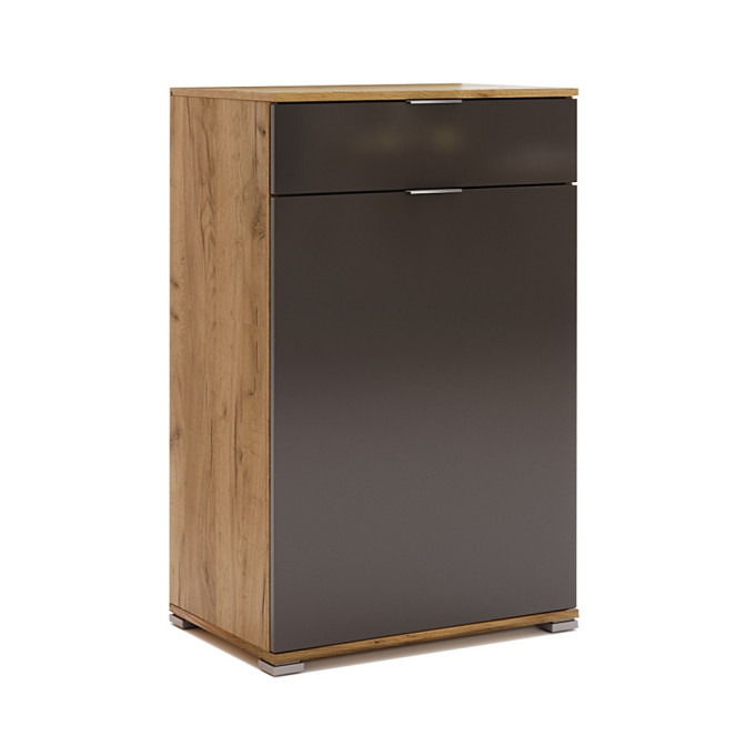 Передпокій Місяць Шафа 1Дв без дзеркала Пуфік Вішалка Дзеркало 600 Комод 1Дв1Шх MiroMark купити