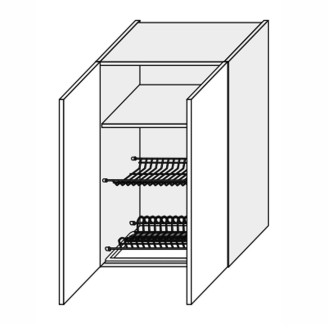Кухонна секція Лео верхня 60ВС/900 2дв Сушка LE-564W/06 MiroMark