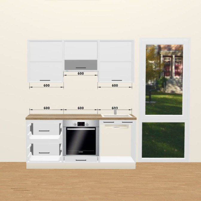 Кухня Вінтаж 1,8 м У 720 Pro MiroMark