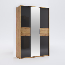 Шкаф 3Дв Рамона / Ramona Дуб Крафт – Мат Лава MiroMark RA-13-LV