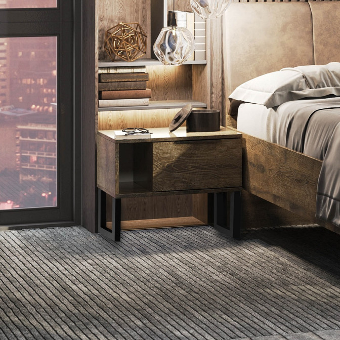 Тумба приліжкова Квадро 1Шх MiroMark купити