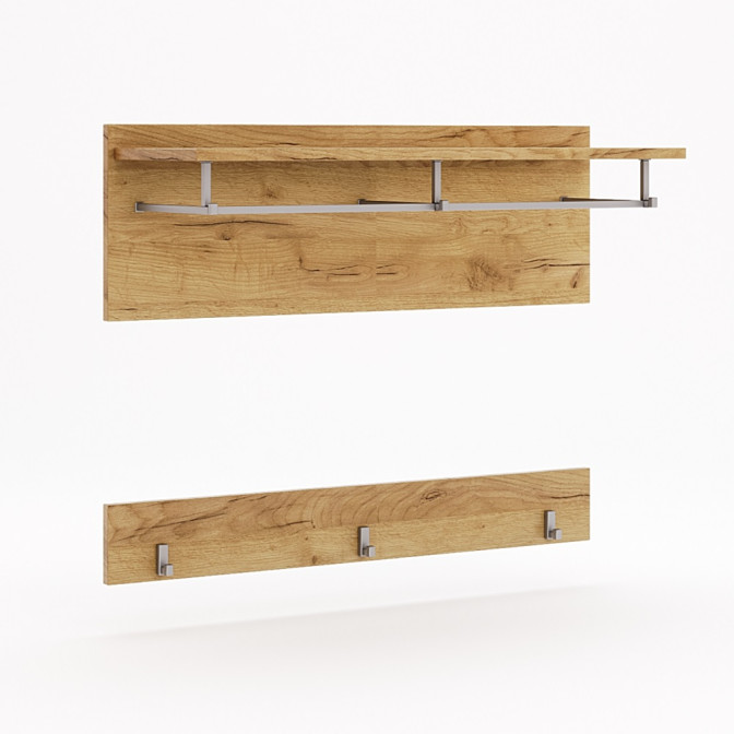 Передпокій Місяць Шафа 2Дв без дзеркала Пуфік Вішалка Дзеркало 800 Комод 2Дв1Шх MiroMark купити