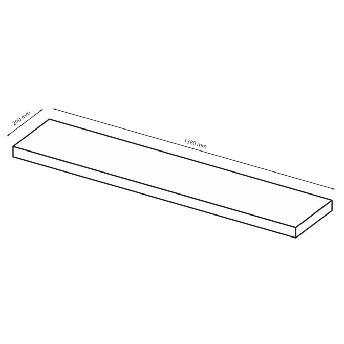 Полиця Місяць настінний MiroMark купити