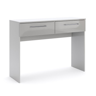 Столик туалетный 2Ящ Меги / Megy Глянец Шиншила Серая MiroMark MG-72-GG