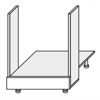 Кухонная секция Винтаж нижняя 60НД/820 VN-067W/9003 MiroMark Кухонная секция Винтаж нижняя 60НД/820 VN-067W/9003 MiroMark