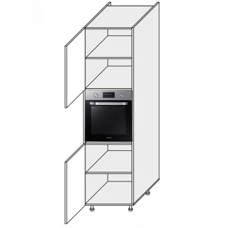 Кухонная секция Винтаж Пенал 60ПД/2140 ДуховкаVN-761W/9003 MiroMark