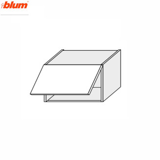 Кухонная секция Винтаж верхняя 50В/360 1дв Aventos Pro Blum VN-151W/9003 MiroMark