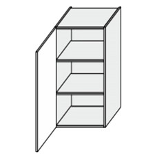 Кухонная секция Мери верхняя 20В/720 1дв MR-420W/9003gl MiroMark