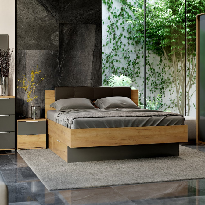 Ліжко Місяць з ящиками для білизни MiroMark купити