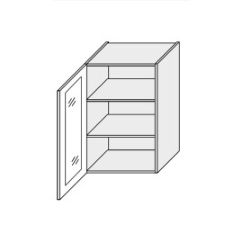 Кухонная секция Мери верхняя 60В/900 1дв Витрина MR-568W/9003gl MiroMark