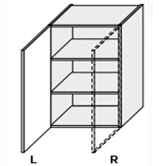 Кухонная секция Миллениум верхняя 60В/900 1дв Левая ML-560W/9003L MiroMark Кухонная секция Миллениум верхняя 60В/900 1дв Левая ML-560W/9003L MiroMark