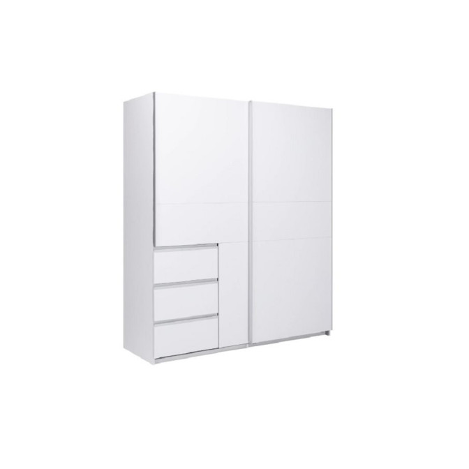 Шафа-купе 1.75м 2Дв Вільма / Wilma Білий MiroMark WL-18-WB