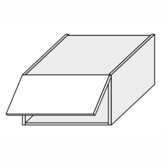 Кухонна секція Міленіум верхня 60ВА/360 1дв Антресоль Газ Ліфт ML-260W/9003 MiroMark