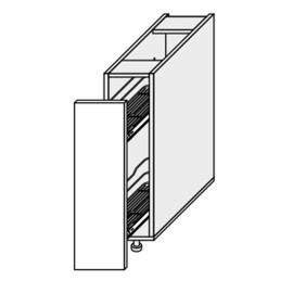 Кухонная секция Глори нижняя 20НК/820 Карго GL-021W/01 MiroMark