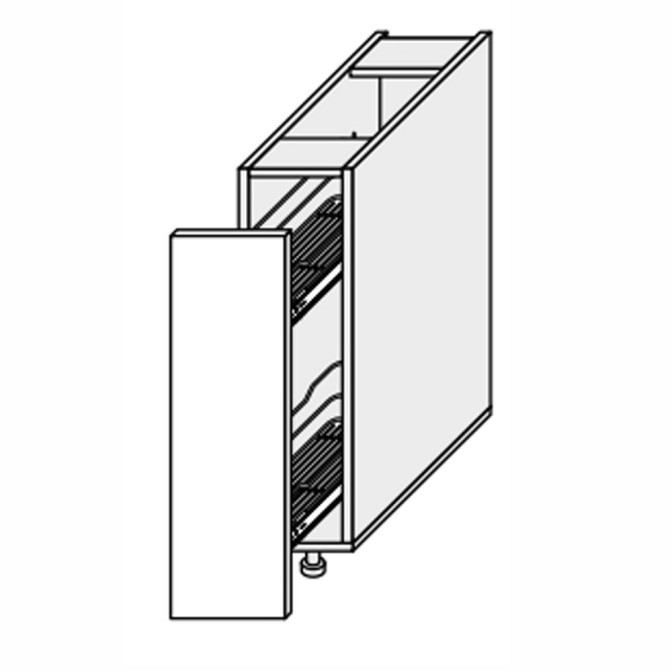 Кухонная секция Глори нижняя 20НК/820 Карго GL-021W/01 MiroMark