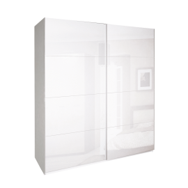 Шкаф-купе 2,5x2,1 Белла / Bella Глянец Белый MiroMark BL-21-WB