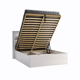 Ліжко з підйомним механізмом 1,4*2,0 Белла / Bella Глянець білий MiroMark BL-44-WB