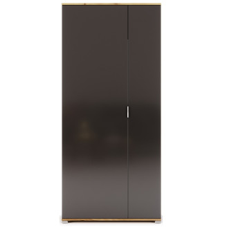 Шкаф 2Дв Луна / Luna Мат Лава - Дуб Крафт MiroMark LN-122-LV