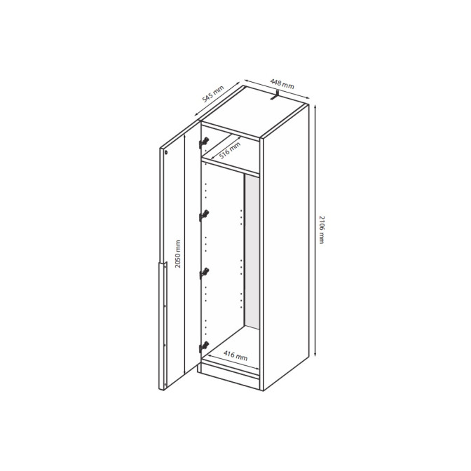 Шафа 1Дв Тоффі / Toffee Супермат Тоффі - Горіх Макадамія MiroMark TF-21-TF