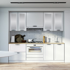 Кухня Винтаж 2,2 м В 900 Витрина Pro MiroMark