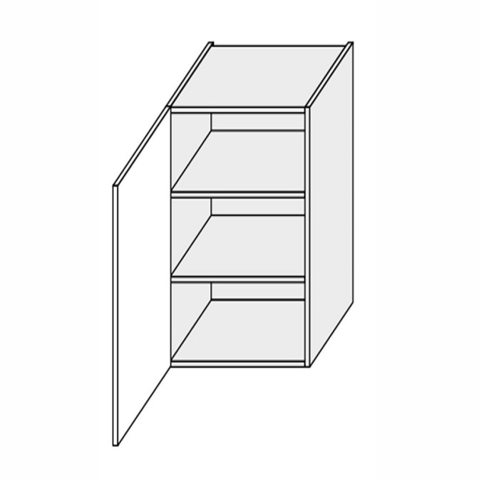 Кухонна секція Лео верхня 30В/720 1дв LE-430W/06 MiroMark