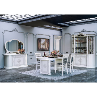 Модульная гостиная Чикаго / Chicago Глянец Белый MiroMark