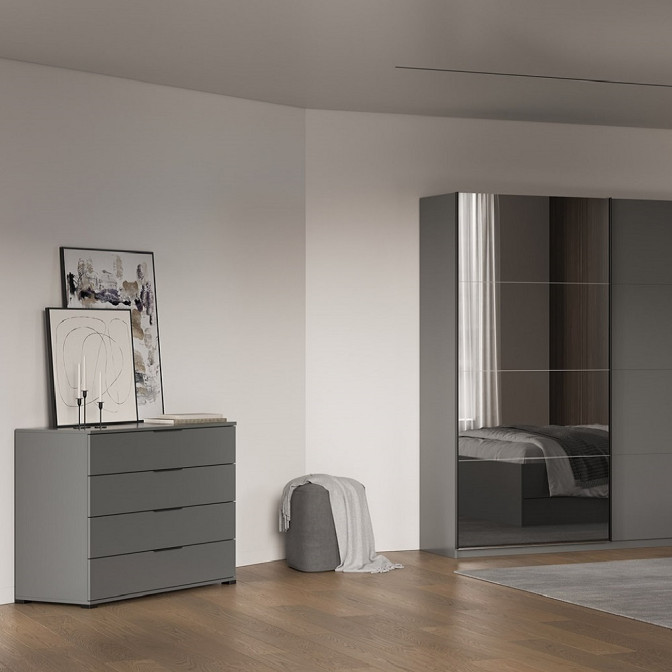 Комод 4Ящ Дони / Doni Графит MiroMark DN-64-GT