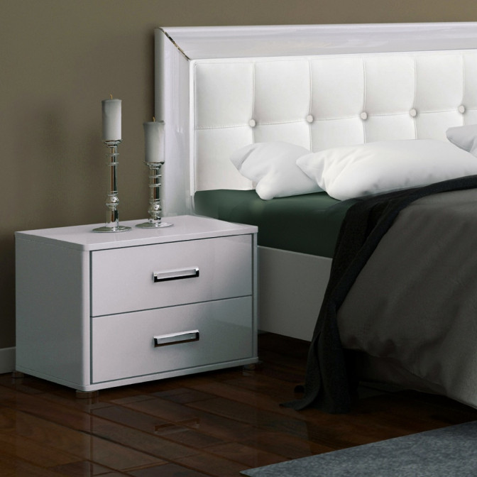 Тумба прикроватная Белла 2Ш MiroMark купить