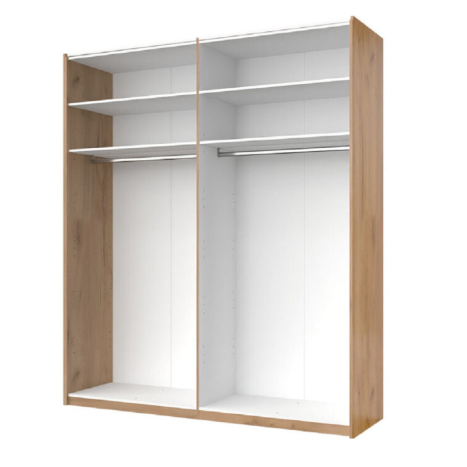 Шкаф-купе 2,0х2,4 Фемели / Family Глянец Белый MiroMark FM-85-WB