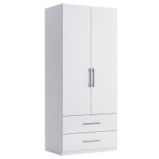 Шкаф 2Дв 2Ящ Фемели Джуниор / Family Junior Глянец Белый MiroMark FM-122-WB