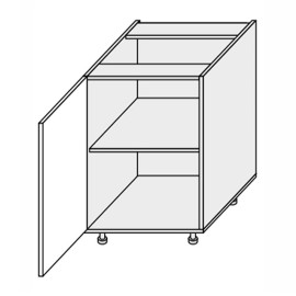 Кухонная секция Мери нижняя 60Н/820 1дв MR-060W/9003gl MiroMark