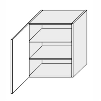 Кухонна секція Глорі верхня 50В/720 1дв GL-450W/01 MiroMark