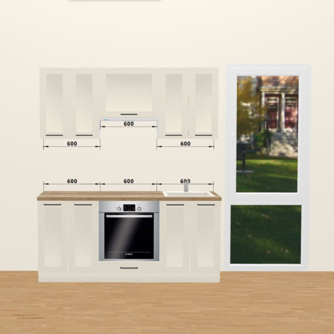 Кухня Вінтаж 1,8 м З 720 Pro MiroMark