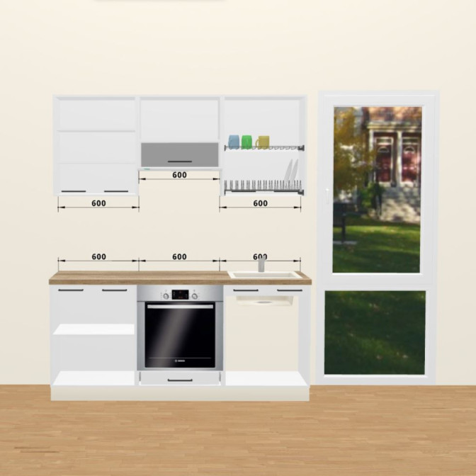 Кухня Вінтаж 1,8 м З 720 Pro MiroMark