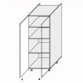 Кухонная секция Миллениум WG Пенал 60П/1420 Правая ML-660W/01R MiroMark