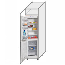 Кухонная секция Винтаж Пенал 60ПХ/2320 Холодильник VN-862W/9003 MiroMark