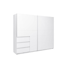 Шафа-купе 2.5м 2Дв Вільма / Wilma Білий MiroMark WL-26-WB