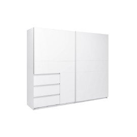 Шкаф-купе 2.5м 2Дв Вильма / Wilma Белый MiroMark WL-26-WB